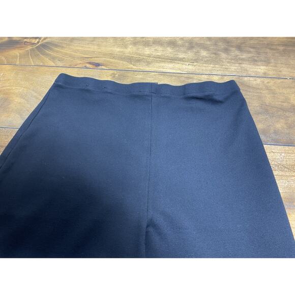 Bailey/44 Wide Leg Ponte Pants Black Stretch Pull On Large - Picture 8 of 11